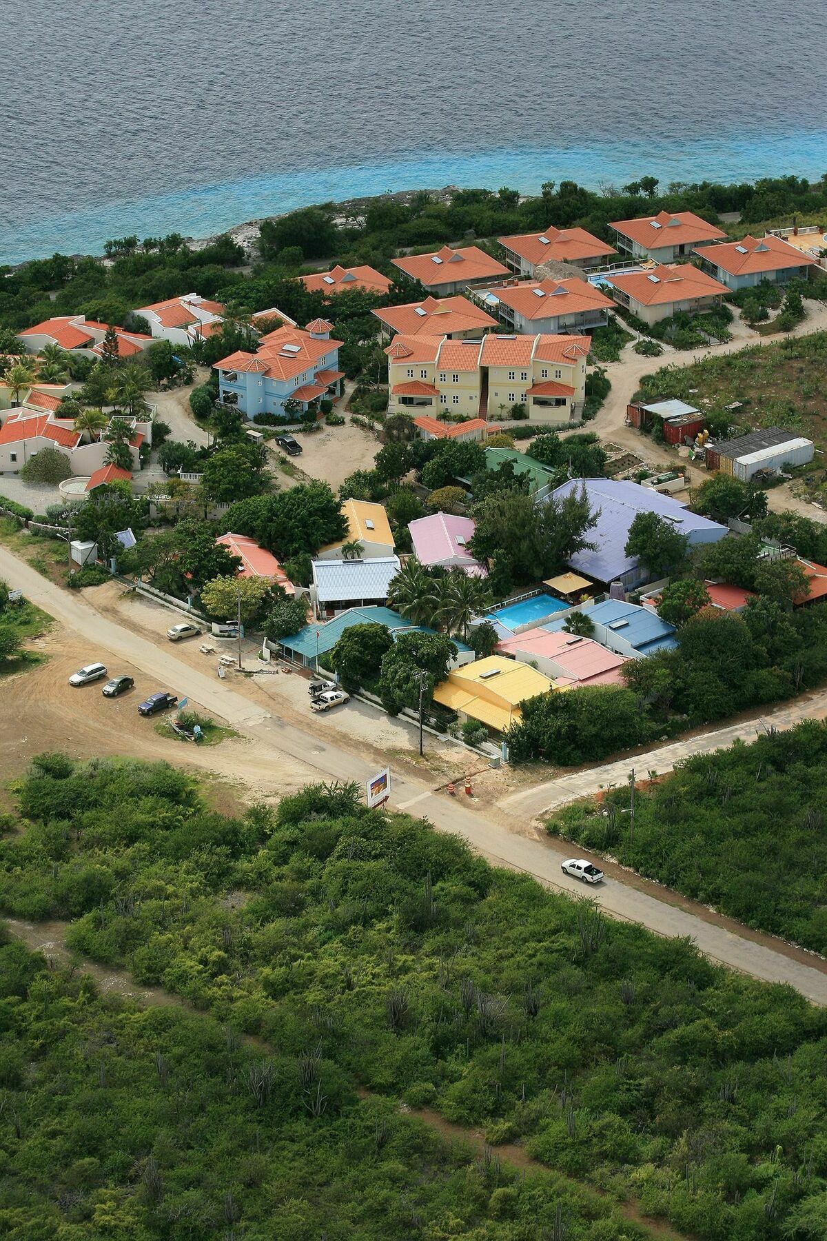 Caribbean Club Bonaireアパートホテル エクステリア 写真